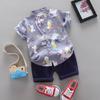 Ropa para Niños Camisas para Niños Trajes de Manga Corta Ropa para Niños Camisas de Manga Corta para Niños Ropa para Niños Trajes de Camisa para Bebé Niño