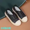 Sapatos de Malha de Verão 2026, Sapatos de Pescador, Sapatos Femininos Respiráveis com Solado Grosso Slip-On, Sapatos Femininos Planos com Solado Grosso Tamanho Grande 41 a 43