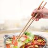 Palillos de Bambú para Tiendas de Fideos, Catering, Palillos Largos de Bambú para Hot Pot, Sin Pintar, para Cafeterías, Restaurantes, Uso Doméstico, Uso Comercial, Palillos de Hotel