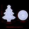 DIY pegamento de goteo serie navideña adornos molde de silicona árbol de Navidad lin ciervo muñeco de nieve ángel portavelas mesa mesa mesa