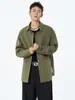 Camisa de Manga Longa Masculina Primavera & Outono 2025 Nova Jaqueta Casual Roupa de Trabalho Marca Tendência Caimento Fácil de Cuidar Camisa Masculina