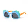 Novos Óculos de Sol Infantis, Anti-UV, Óculos de Sol para Bebê, Desenho Animado Fofo e Fofo Dinossauro Pequeno Óculos de Sol, Estilo K