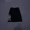 Camiseta de manga larga Y2K retro americano estilo oscuro punk gótico estampado de letras high street personalizada holgada moderna