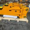 Zhongkai Digger Martillo Rompedor Triangular Martillo de Ángulo Recto Martillo Triangular Gancho Cabeza de Ametralladora Minería Equipo Hidráulico de Demolición