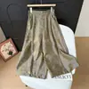 2026 Nuevo Modelo Nuevo Estilo Chino Pantalones de Pierna Ancha Jacquard de Rayón Cintura Elástica Versátil Pantalones Casuales de Nueve Puntos