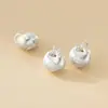 Plata Pura 999 Colgante de Personaje de Fortuna de Plata Dura 3D Candado de Longevidad Accesorios para Pulsera DIY Materiales de Piezas de Cuerda Trenzada Hecha a Mano S0717