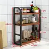Prateleira de temperos para cozinha, porta-hashis e facas, organizador de temperos multifuncional para bancada, prateleira de temperos de várias camadas