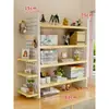 Prateleira de Armazenamento para Mesa, Organizador de Mesa, Estante Multi-Nível para Exibição de Livros, Painel Perfurado para Mesa de Escritório
