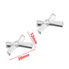 20 Espaciadores de Aleación con Agujero Pasante Lazo para Pasador de Pelo Adorno para Accesorios del Cabello Materiales para Manualidades Colgante Pulsera Accesorios para Joyería