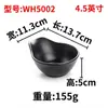 Prato de Sabores Pequeno Xiangyuan Prato Preto para Condimentos Prato para Molho de Churrasco Prato para Petiscos de Churrasco Comercial Prato Louça