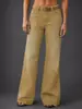 Nuevos Jeans Largos de Mezclilla de Pierna Ancha para Mujer, de Alta Calidad, Pantalones Casuales a la Moda, Adecuados para Todas las Estaciones, Cómodos de Usar