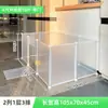 Valla para mascotas DIY valla portátil para animales pequeños valla para patio valla de aislamiento de combinación libre para interior y exterior jaula para perros