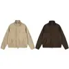 Dd2026 Chaqueta de Calle Americana para Hombre con Decoración de Solapa, Chaqueta Casual de Pu de Moda, Suministro al por Mayor 34