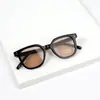 Óculos de sol personalizados Double M de novo estilo coreano, lentes oceânicas de cor clara, óculos de armação preta, óculos de sol infantis da moda