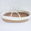 Cesta para Niños al por Mayor Cesta para Dormir de Bebé Cuerda de Algodón Cesta para Cambiar Pañales Bolso de Mano para Bebé Cesta para Dormir Conveniente para Exteriores