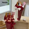 Pieza Moldeadora Todo en Uno para Boda Papel para Envolver Ramo de Compromiso de Boda Cartón Moldeador Impermeable de Doble Cara Engrosado Materiales para Floristería