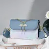 Bolso Cuadrado Pequeño de Verano Bolso de Mujer 2023 Nuevo Bolso Cruzado Cisne Estudiante Hombro Estilo Coreano Bolso de Cadena Bolso Pequeño Fresco