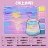 Vela de Pintura con Arena Paisaje Creativo Taza de Pintura al Óleo Cera Hecho a Mano Arena de Colores Flor de Hielo Cera DIY Herramienta de Aromaterapia sin Llama Paquete de Materiales