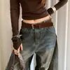 Cinturón Vintage Melard con Adorno de Gamuza para Mujer, Estilo de Nicho de Alta Gama, Adecuado para Vestidos y Jeans, con Decoración de Hebilla