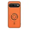 Compatible con Google Pixel 11Pro XL, funda magnética para teléfono de tela tecnológica, cubierta protectora con textura de cuero 6/7/8/9/10
