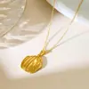 Collar Colgante Geométrico Irregular de Hoja con Textura de Flor Corazón de Lujo Creativo Europeo y Americano Venta al por Mayor