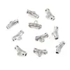 DIY Liga Três Vias Espaçador Reto Contas Pingente DIY Pulseira Colar Contas Pulseira Charms Materiais Acessórios de Joia