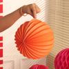 Melancia lanterna de papel decoração do quarto de casamento suprimentos bola de favo de mel enfeites de casamento fundo de noivado parede festiva pingente decorações