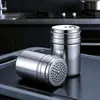 Frasco de Acero Inoxidable para Condimentos para Barbacoa, Botella de Condimentos de Gran Capacidad para Cocina Comercial, Caja de Condimentos, Botella de Condimentos, Frasco de Sal