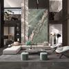 Mármol de Piedra de Lujo con Patrón de Dragón, Mosaico Verde, Pared de Fondo, Sala de Estar, Panel de Mesa de Café, Isla, Piedra Natural