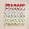 Cuentas de vidrio checas multicolores, material para manualidades, joyería hecha a mano, pendientes, pulseras, collares, accesorios.