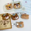 Nuevo Broche de Muñeco de Peluche de Dibujos Animados Estilo Coreano Oso Decoración para Bolso de Estudiante Pin de Juguete Accesorio Versátil DIY