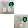 Aretes de Halloween Fantasma Luminoso 3D Calabaza Dulce de Maíz Colgante Collar Joyería de Halloween