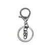 Argolas para Chaveiro Atacado, Pingentes de Metal, Mosquetões de Cão, Ganchos de Porta, Fechos Lagosta, Conjunto de Três Peças, Acessórios para Joias DIY Banhados com Conservação de Cor