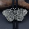 Corbata de Lazo Pluma de Mariposa, Cuerda Trenzada Negra Collar Vaquero Occidental, Cuerda de Corbata Vintage para Hombre al por Mayor