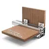 Perfil Industrial de Aluminio Estándar Europeo 20/30/40 Soporte de Estante de Marco Soporte de Estante DIY Tablero Tabla de Madera Sujetador