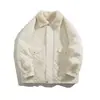Colección nueva de invierno 2026: Chaqueta de algodón de estilo americano moderna para hombre, corte holgado, forrada de forro polar y engrosada para abrigar, prenda de abrigo para hombre
