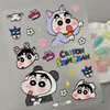 Adesivos Relevo Shin-Chan Desenho Animado 3D Criativo Shin-Chan DIY Caderno Capa de Celular Adesivos Versão Q
