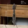 Artículos Budistas de Xizang Nepal Hecho a Mano Hierro Usado Pestillo Vajra Puba Punta de Vajra Adornos para el Hogar