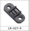 Espaçamento entre Furos 14-15mm Plástico Placa de Crimpage Curva Nylon Fivela de Crimpage de Uma Palavra Protege Plástico Linha de Fixação de Fio Cartão