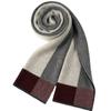 Bufanda de Cachemir para Hombre para Viajes de Negocios, Moda Casual, Sencilla y Moderna, Bufanda Larga de Punto Cálida para Otoño e Invierno, Cómoda