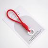 Cordón trenzado de color sólido, hecho a mano, estilo simple, llavero para funda de teléfono móvil, cordón portátil, cuerda de mano, bricolaje, nicho de moda