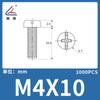Tornillos Lianyang de Nylon con Cabeza Redonda Phillips M3-M8 Tornillos de Cabeza Plana Phillips Pernos Plásticos Aislados Fabricante