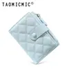 Novedades de Primavera Tendencia Ins 80% de descuento Cartera para Mujer Pu Transfronteriza Billetera para Monedas Acolchada Portadni Integrado de Alto Valor