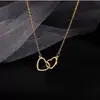 Colar para Mulheres, Design de Nicho, High-End, Elegante, Corrente Simples para Clavícula, Versátil, Simples, Corrente de Pescoço de Luxo Leve