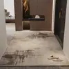 Tapete de Luxo Leve Estilo Italiano para Sala de Estar, Resistente a Manchas e Fácil de Manter, Novo Modelo 2026, Não Lavável, Sensação de Alto Padrão, Tapete para Sofá e Quarto