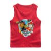 Chaleco infantil del equipo Wangwang, ropa de verano para niños, camiseta sin mangas 2022, ropa de algodón para bebés, ropa exterior, camisa de fondo