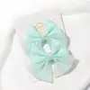 Set de Pinzas para el Cabello de Malla con Lazo de Color Sólido para Niñas, Accesorios para el Cabello, Set de Pinzas Laterales de Princesa