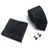 AliExpress EBAY 7.5cm corbata de negocios set de corbata para hombre boda corbata de poliéster caja de regalo fabricantes