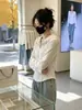 Novedad Otoño/Invierno 2026 Sudadera Larga Holgada con Capucha Estilo Coreano para Mujer Chaqueta Versátil con Sentido de Diseño de Cremallera A15019