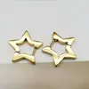 Pendientes geométricos de acero de titanio directo de fábrica, múltiples estilos disponibles, unisex, pendientes y tachuelas versátiles en stock